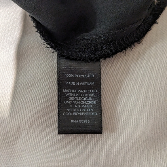 Express semi sheer black tank top small - Picture 5 of 7